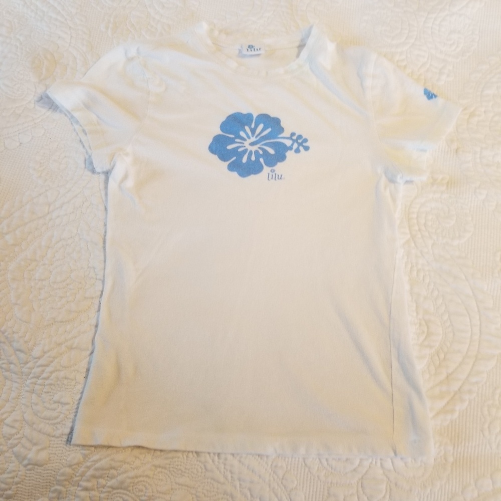 Lilu white tee